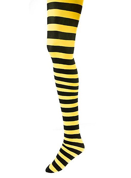Yellow Kids Striped Tights Style# 1271